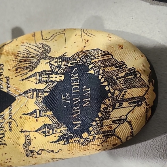 Bioworld Harry Potter Marauder's Map Shoes Sz. S (6/7) - Picture 7 of 9